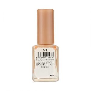 Lollis Beauty Make Up Nail Lanquer 12ml, 143 Beige