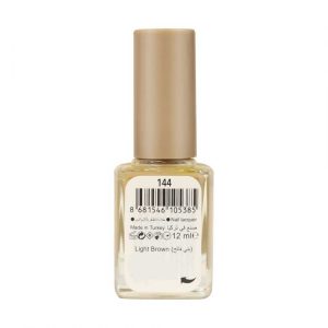 Lollis Beauty Make Up Nail Lanquer 12ml, 144 Light Brown