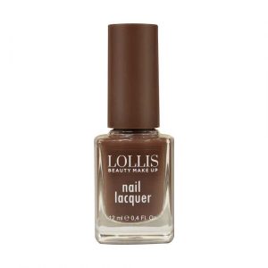 Lollis Beauty Make Up Nail Lanquer 12ml, 140 Dark Brown