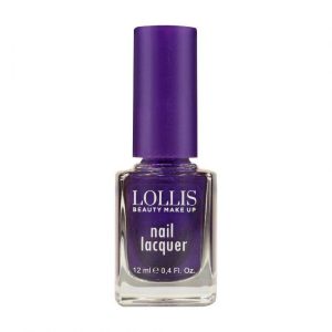 Lollis Beauty Make Up Nail Lanquer 12ml, 129 Purple