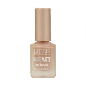 Lollis Beauty Make Up Nude Matte Nail Lanquer 12ml, 06