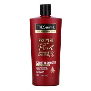 Tresemme Restyled For The Planet Keratin Smooth With Marula Oil Pro Collection Shampoo 650ml