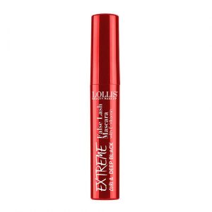 Lollis Beauty Make up Extreme Curl & Deep Black False Lash Mascara with Vitamin-E, LP-253