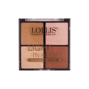 Lollis Beauty Make up Light in a Box Highlighter Palette, LP-502