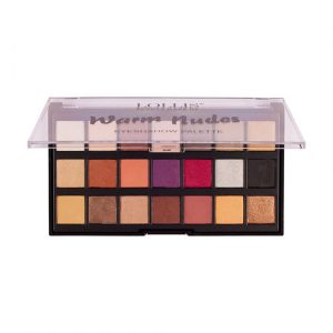 Lollis Beauty Make up Warm Nudes Eyeshadow Palette, LP-550