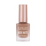 Lollis Beauty Make up Nude Matte Nail Lacquer 12ml, LP-654-01