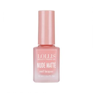 Lollis Beauty Make up Nude Matte Nail Lacquer 12ml, LP-654-05