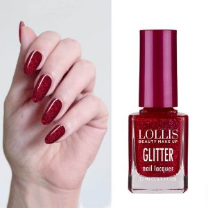 Lollis Beauty Make up Nude Nail Lacquer 12ml, LP-653-145Lollis Beauty Make up Glitter Nail Lacquer 12ml, LP-656-155
