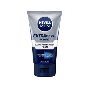 Nivea Men Extra White 10x Effect Dark Spot Minimizer Facial Foam 100ml