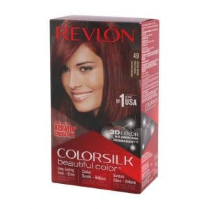 Revlon Color Silk Beautiful 3D Color Keratin #49 Auburn Brown