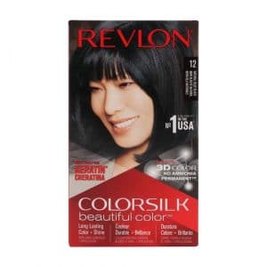 Revlon Color Silk Beautiful 3D Color Keratin #12 Natural Blue Black