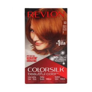 Revlon Color Silk Beautiful 3D Color Keratin #53 Light Auburn