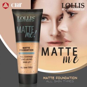 Lollis Beauty Make Up Matte Me Foundation 35ml, 104