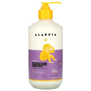 Alaffia, Kids, Conditioner & Detangler, Lemon Lavender, 16 fl oz (476 ml)