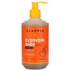 Alaffia, Everyday Shea, Hand Soap, Mandarin Mango, 12 fl oz (354 ml)