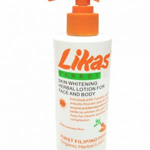 Likas Skin Whitening Herbal Carrot Lotion 300ml