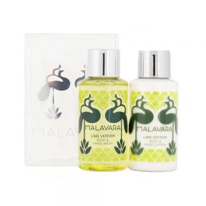 Malavara Luxurious Body And Hand Wash And Lotion Gift Set Mini 50mlx2