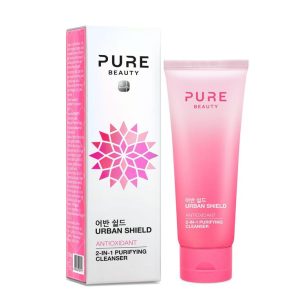 Pure Beauty Urban Shield Antioxidant 2-in-1 Purifying Foam Cleanser 100ml
