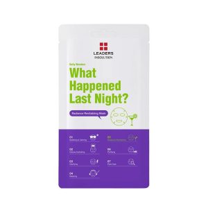 Leaders Insolution Daily Wonders Radiance Revitalising Sheet Mask What Happened Last Night 1pc