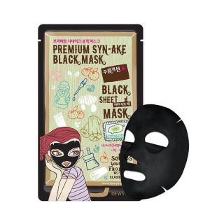 Dewytree Premium Syn-Ake Black Sheet Mask 1p