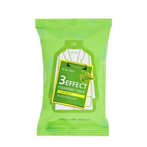 Dewytree 3 Effect Cleansing Tissue Makeup Removing Wipes 20pcs
