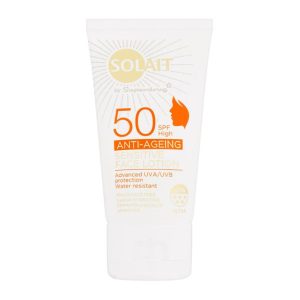 Superdrug Solait Anti-Ageing Sensitive Hydrating Face Lotion Sun Cream SPF50 50ml