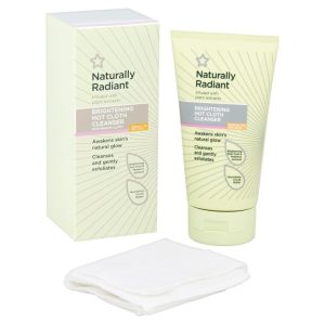 Superdrug Naturally Radiant Hot Cloth Face Cream Cleanser 150ml
