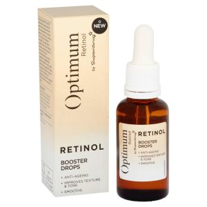 Superdrug Optimum Nourishing Booster Drops Anti-Ageing Treatment Retinol 30ml
