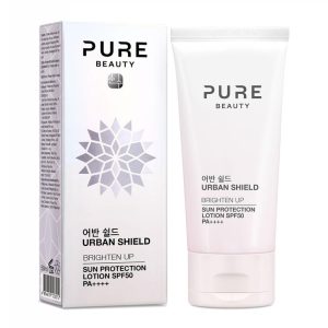 Pure Beauty Brighten Up Sun Protection Lotion SPF50 PA++++ Brightening Sun Cream 50ml