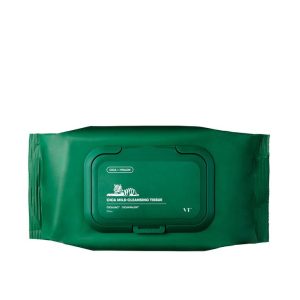 VT Cica Mild Refreshing Cleansing Tissue Makeup Removing Wipes 50pcs