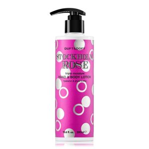 Duft & Doft Hand & Body Lotion Moisturiser Stockholm Rose 300ml