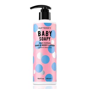 Duft & Doft Hand & Body Lotion Moisturiser Baby Soapy 300ml
