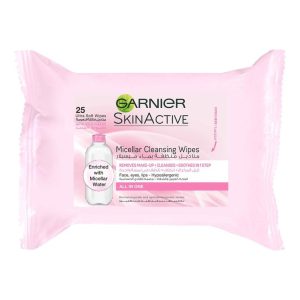 Garnier SkinActive Cleansing Micellar Wipes 25pcs