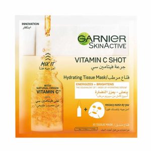 Garnier SkinActive Energises + Brightens Hydrating Tissue Sheet Mask 1pc