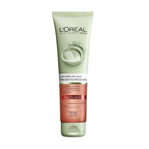 L'Oreal Paris Pure Clay Exfoliating Gel Wash 3 Pure Clays + Red Algae 150ml
