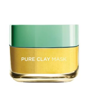 L'Oreal Paris Pure Clay Yellow Face Mask Yuzu Lemon 50ml