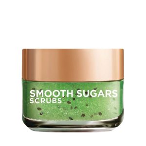 L'Oreal Paris Smooth Sugars Clear Face and Lips Scrub Kiwi Seeds 50ml