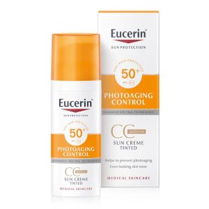 Eucerin Photoaging Control CC Tinted Sun Cream Medium SPF50+ 50ml