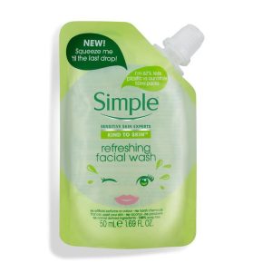 Simple Travel Pack Refreshing Face Wash 50ml