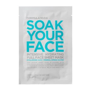Formula 10.0.6 Soak Your Face Intensive Hydrating Sheet Mask 1pc