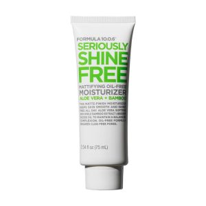 Seriously Shine Free Mattifying Oil-Free Moisturiser Face Cream Aloe Vera + Bamboo 75ml