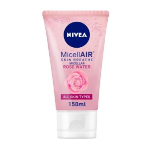 Nivea Rose Care Micellar Face Wash Organic Rose Water 150ml