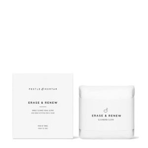 Pestle & Mortar Erase & Renew Double Cleanse Facial Cloths 3pcs