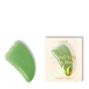 Salt by Hendrix Rising Sun Gua Sha Face Sculpting Tool Jade 1pc