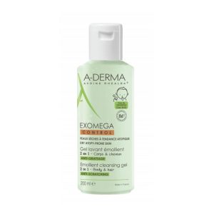 Aderma Exomega Control Anti-Scratching Emollient Cleansing Gel 200ml