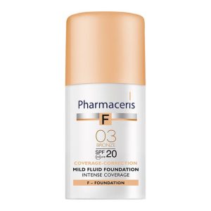 Pharmaceris Intense Coverage Mild Fluid Matte Finish Foundation 03 Bronze 30ml
