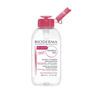 Bioderma Sensibio H20 Pump Cleansing Micelle Solution Micellar Water 500ml