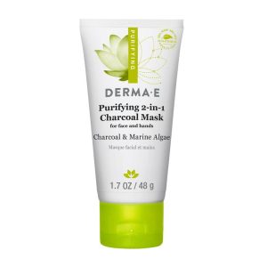 Derma E Purifying 2-in-1 Exfoliating Charcoal Clay Mask 48g