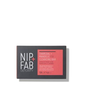 Nip+Fab Detoxify Charcoal + Mandelic Fix Cleansing Soap Bar 125g