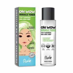 Rude Oh! Wow Strengthening & Cleansing Miracle Treatment Toner 100ml